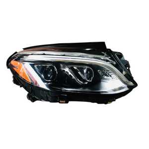 Faro Delantero Original para <span class=keywords><strong>Mercedes</strong></span>-Benz GLE AMG W166 2015-2019, GLE320 350d 250d 400 450 <span class=keywords><strong>300d</strong></span> GLE63 43, Luz Geométrica, Versión Estadounidense - Product Image 1