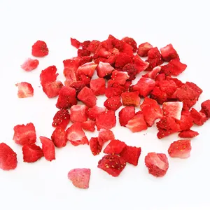 Hot selling korean freeze dried strawberry dice