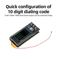 Module de charge et de décharge PD IP2366 140W avec écran TFT couleur 0,96 pouce pour batterie LiFePO4 2-6S, Power Bank DIY réglable 65W 100W