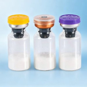 Poudre de peptide de cuivre bleu GHK-Cu de haute pureté pour la fourniture de matières premières cosmétiques - Product Image 5