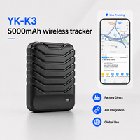 Rastreador GPS WiFi 2G Recargable de 5000 mAh con Imán Potente, Dispositivo de Rastreo Vehicular con Alarma de Vibración, Informe de Kilometraje y Actualización Remota OTA
