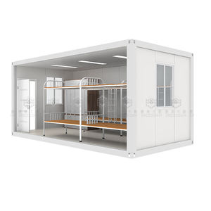 Maison-conteneur moderne Magic Core Tiny Home Loft Appartement à bas prix Cabine avec cloison en verre pour utilisation hôtelière Origine Guangxi - Product Image 3