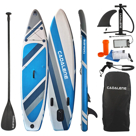 Eco-Friendly Stylish Waterplay Detachable Fin Inflatable Stand up Paddle Board SUP Kayak with Reinforced Construction