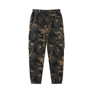 Vêtements d'enfants, uniforme scolaire, pantalon camouflage décontracté, printemps été, pantalon de survêtement pour enfants, pantalon cargo ample pour garçon - Product Image 4