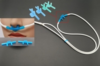 Tubes de canules nasales en silicone souple 100 % de qualité alimentaire, écologiques, conformes à la norme ISO13485, dureté 60 Shore, pour respiration à l'hydrogène, usage médical