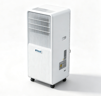 Climatiseur portable électrique silencieux Airwens 12000 BTU à faible bruit pour usage domestique avec fonctions d'économie d'énergie et d'auto-nettoyage