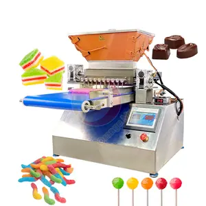 ماكينة صنع مودع حلوى الهلام والدب اللهائي بسعة صغيرة نصف آلية