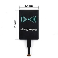 Chargeur sans fil universel portable mini et fin à prix abordable pour téléphone portable, carte réceptrice, adaptateur de charge rapide pour Android