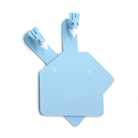 YTET018, faible MOQ, étiquette d'oreille de bétail de grande taille, marquée au laser, anti-effraction, pour la gestion visuelle du bétail, étiquette d'oreille pour vache