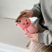Coque de téléphone en silicone pour iPhone 11 12 13 14 15 Pro Max 3D
