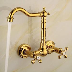 Salle <span class=keywords><strong>de</strong></span> bains En Laiton n <span class=keywords><strong>Robinet</strong></span> Mural Or Bassin Douche Eau chaude et Froide <span class=keywords><strong>Robinet</strong></span> Mitigeur <span class=keywords><strong>Robinet</strong></span> <span class=keywords><strong>de</strong></span> <span class=keywords><strong>Cuisine</strong></span> - Product Image 4