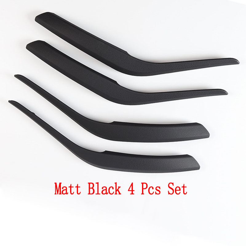 Set Black-4pcs opaco