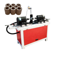 Machine à perforer les cartons |   Moteur semi-automatique |   Perçage de tubes en papier |   Coupe-trous de précision industrielle 60 pièces/min