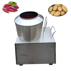 Industrial Vegetable Skin Washing Peeler Electric Taro Potato Peeling Machine