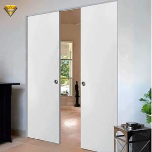 Hiện Đại Bằng Gỗ Túi Cửa Trượt Cho Phòng Ngủ Chịu Nước Mdf Khoang Khóa Sự Riêng Tư Hệ Thống Cho Phòng Khách Vườn - Product Image 3