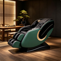 Silla de Masaje de Cuerpo Completo con Compresión Caliente y Gravedad Cero, Silla de Masaje Inteligente Portátil con Relajación Shiatsu para la Espalda