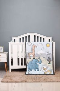 Direct Selling Factory Price 4pcs Natural Baby Crib <strong>Set</strong> <strong>Bedding</strong> Warm Crib <strong>Bedding</strong> <strong>Set</strong> for Baby Boys or <strong>Girls</strong> - Product Image 3
