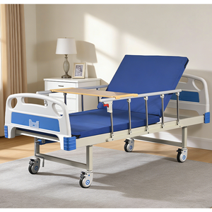 Cama Médica Manual <span class=keywords><strong>de</strong></span> Alta Calidad y Precio Accesible, Venta Directa <span class=keywords><strong>de</strong></span> Fábrica, Cama <span class=keywords><strong>de</strong></span> Hospital <span class=keywords><strong>de</strong></span> Metal con Manivela <span class=keywords><strong>de</strong></span> 1 Función - Product Image 5
