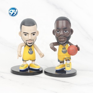 <span class=keywords><strong>NBA</strong></span> Q phiên bản 6 pcs vàng Nhà nước Warriors <span class=keywords><strong>Curry</strong></span> poole con số thiết lập cầu thủ bóng rổ mô hình đóng gói sưu tập trang trí - Product Image 4