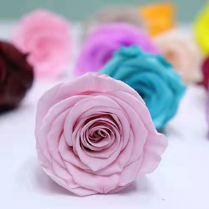 High Quality Rose Heads Preserved Flower Box For Valentine Christmas Mothers Day Gifts