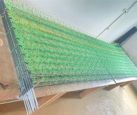 Filet de clôture électrique pour moutons et poulets, filet en plastique enduit de PVC pour volailles avec service de modélisation 3D, utilisation agricole