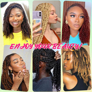 Vendita calda Meche Naturelle Kinky Afro naturale stoppino simil vergine <span class=keywords><strong>capelli</strong></span> crespi Afro <span class=keywords><strong>ciuffo</strong></span> <span class=keywords><strong>capelli</strong></span> sintetici alla rinfusa per Locs - Product Image 6