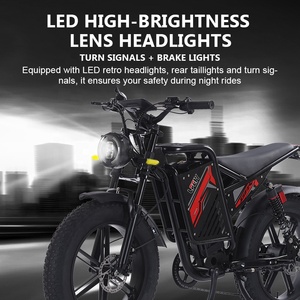 โครงจักรยานไฟฟ้าขายส่งจากโรงงาน ขนาด 20 นิ้ว จักรยานไฟฟ้าสามล้อราคาถูก จักรยานไฟฟ้าแบบวิบากสำหรับขาย - Product Image 4