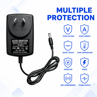 Adaptateur secteur universel 12V 1.5A 18W avec prise australienne AU, personnalisable, pour système de maison intelligente