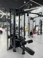 Máquina de Gimnasio de Calidad Premium para Entrenamiento de Fuerza, Multi-Jungle con Polea Doble y Sistema de Pesas