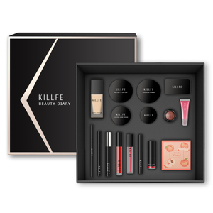 Killfe化粧品キット女性用プライベートラベル日常使用化粧品カスタムロゴメイクアップギフトセット - Product Image 6