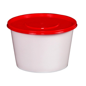 Borui Plastic Round PP Food <b>Containers</b> With Lids <b>Microwaveable</b> Disposable Takeaway Bowls For Fast Food <b>Soup</b> Noodle Packaging - Product Image 5