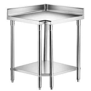 Nsf chứng nhận cấp thực phẩm thép không gỉ chuẩn bị bảng với ngăn kéo tủ backsplash cho bánh <span class=keywords><strong>pizza</strong></span> nhà bếp chuẩn bị - Product Image 4