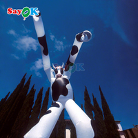 Sayok personnalisé Animal gonflable Dragon Air Dancer Dinosaur Sky Dancer pour la promotion de l'événement