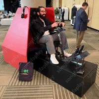 Simulateur de vol d'intérieur, chaise de jeu d'aviation, cockpit de vol à mouvement, VR pour siège d'entraînement