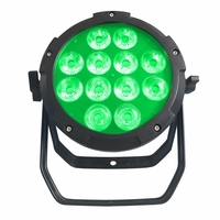 E-Lites étanche sans fil DMX extérieur 12x18W RGBWA UV 6in1 IP65 LED Par lumière batterie alimentation Uplight extérieur