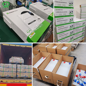 Système solaire hybride 5000 watts 3,5 kw systèmes de pompe à eau solaire hors réseau système d'énergie solaire 5kw - Product Image 6