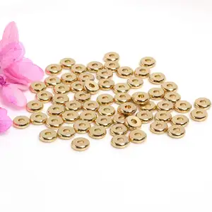 14k 18k gold spacer beads for