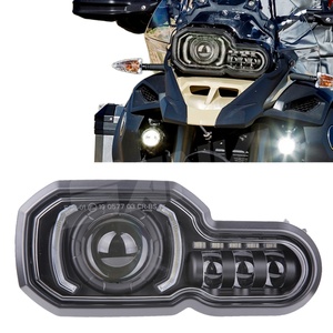 DOT E24 Adventure F650GS F700GS F800GS Motorcycle Headlight With DRL Bi <b>Led</b> Projector Headlight - Product Image 1