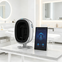 Analyseur de peau 3D portable, détecteur à 8 spectres, analyseur numérique 3D, machine d'analyse du visage, analyseur d'hydratation de la peau pour salon de beauté