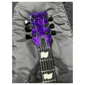 Guitarra Eléctrica Jelo de 39 Pulgadas, 6 Cuerdas Tipo <span class=keywords><strong>ESP</strong></span> LP, Mástil de Caoba, Diapasón de Ébano, 22 Trastes, Rendimiento Profesional Barnizada - Product Image 3