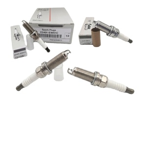 Bujias originales de iridio para <span class=keywords><strong>coche</strong></span>, bujía de iridio para <span class=keywords><strong>coche</strong></span>, combustible de <span class=keywords><strong>gasolina</strong></span> nuevo para modelos Tiida y Prius, 6643, 22401-ED815, 2017 - Product Image 1