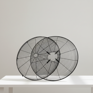 Protector de Ventilador de Piso Eléctrico para el Hogar con Rejilla Metálica - Product Image 2
