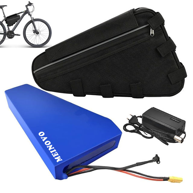 Lithium Ion Triangle Battery for Electric Bicycles 36V/48V/52V60V/72V 10~40Ah High Capacity Waterproof Ebike Battery Pack