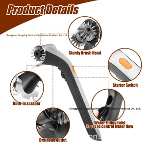 Cepillo pulverizable para barbacoa al por mayor, herramienta de limpieza de barbacoa de alambre de acero inoxidable, herramientas manuales portátiles - Product Image 6