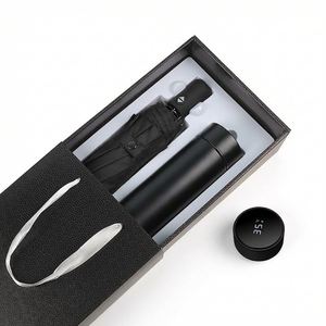 Premium <b>Gift</b> Set Thermos Bottle and Automatic Umbrella 2 in 1 in Luxury <b>Gift</b> <b>Box</b> for Corporate <b>Gifts</b> Promotional Events - Product Image 1