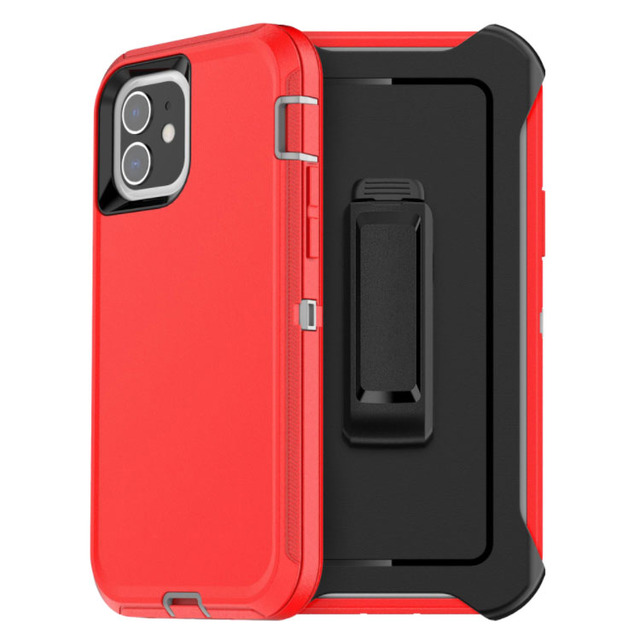 For 16 Pro Max/16 Plus Defender Rugged 3-in-1 Hybrid TPU+PC Shockproof Mobile Case with Business Design