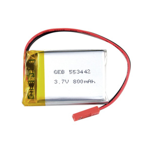 Geb 553442 Lipo 3.7 V 800 mAh battery rechargeable li-ion lithium polymer battery for electronic devices - Product Image 1
