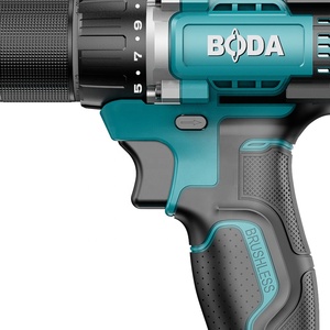 Taladro Atornillador Inalámbrico Industrial sin Escobillas <span class=keywords><strong>de</strong></span> 20V con Batería <span class=keywords><strong>de</strong></span> Iones <span class=keywords><strong>de</strong></span> Litio, Taladro Eléctrico <span class=keywords><strong>de</strong></span> Alta Resistencia para Construcción, Taller y Renovación del Hogar - Product Image 4