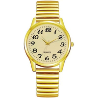 Klassische Herrenuhr mit großem Zifferblatt, modischem Edelstahlgehäuse, 30 m wasserdicht, 16 mm, luxuriösem Quarzwerk und Zeigern.