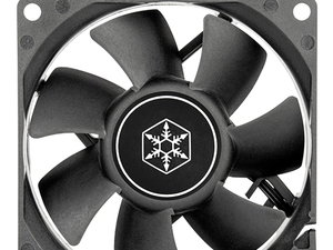 ซิลเวอร์สโตน FN80 80 มม. พัดลมระบายความร้อนแบบเงียบ แบริ่งไฮดรอลิก 3 พิน 12V สำหรับเคสคอมพิวเตอร์ - Product Image 5